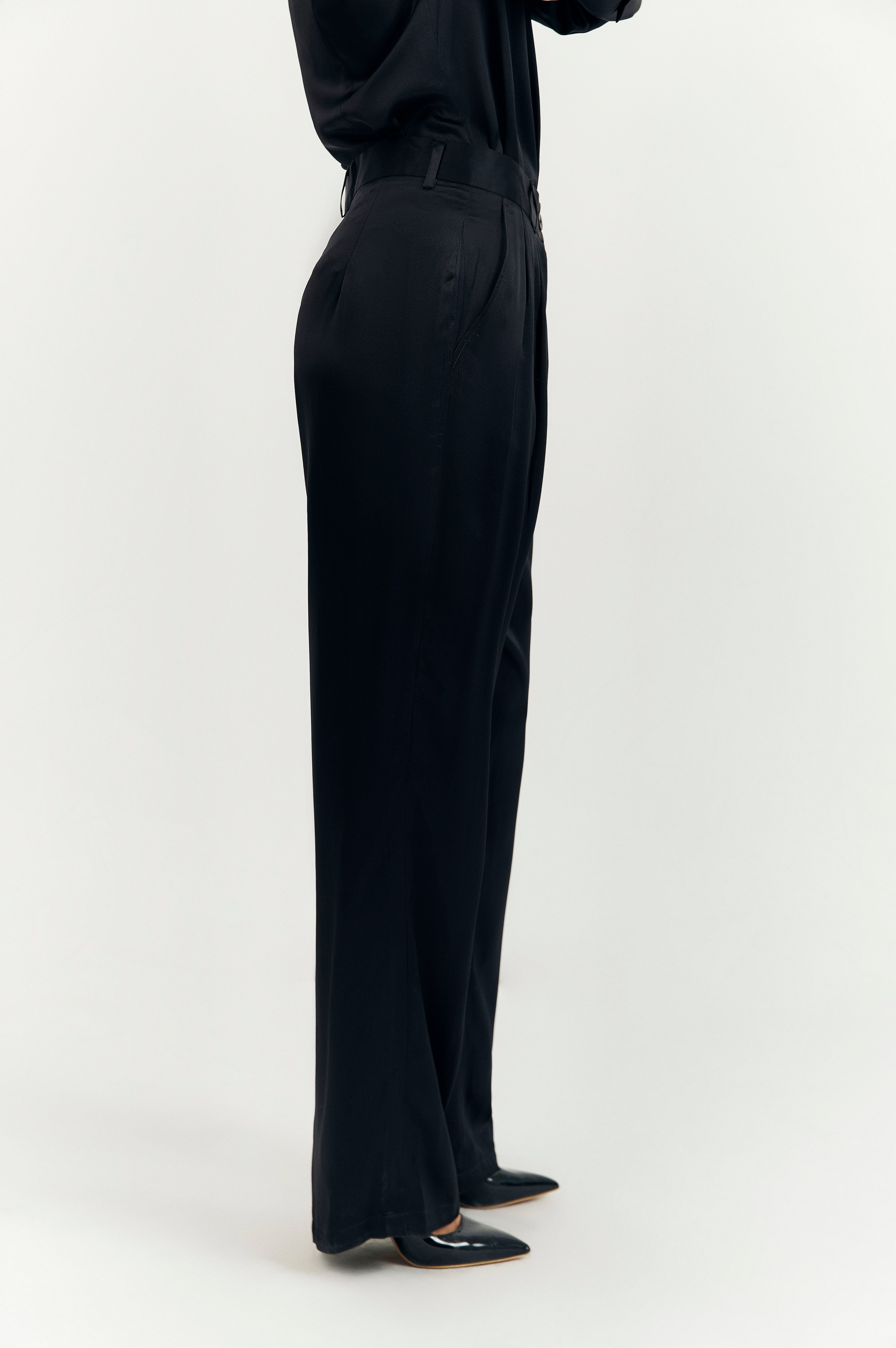 The Rosalind Silk Trousers